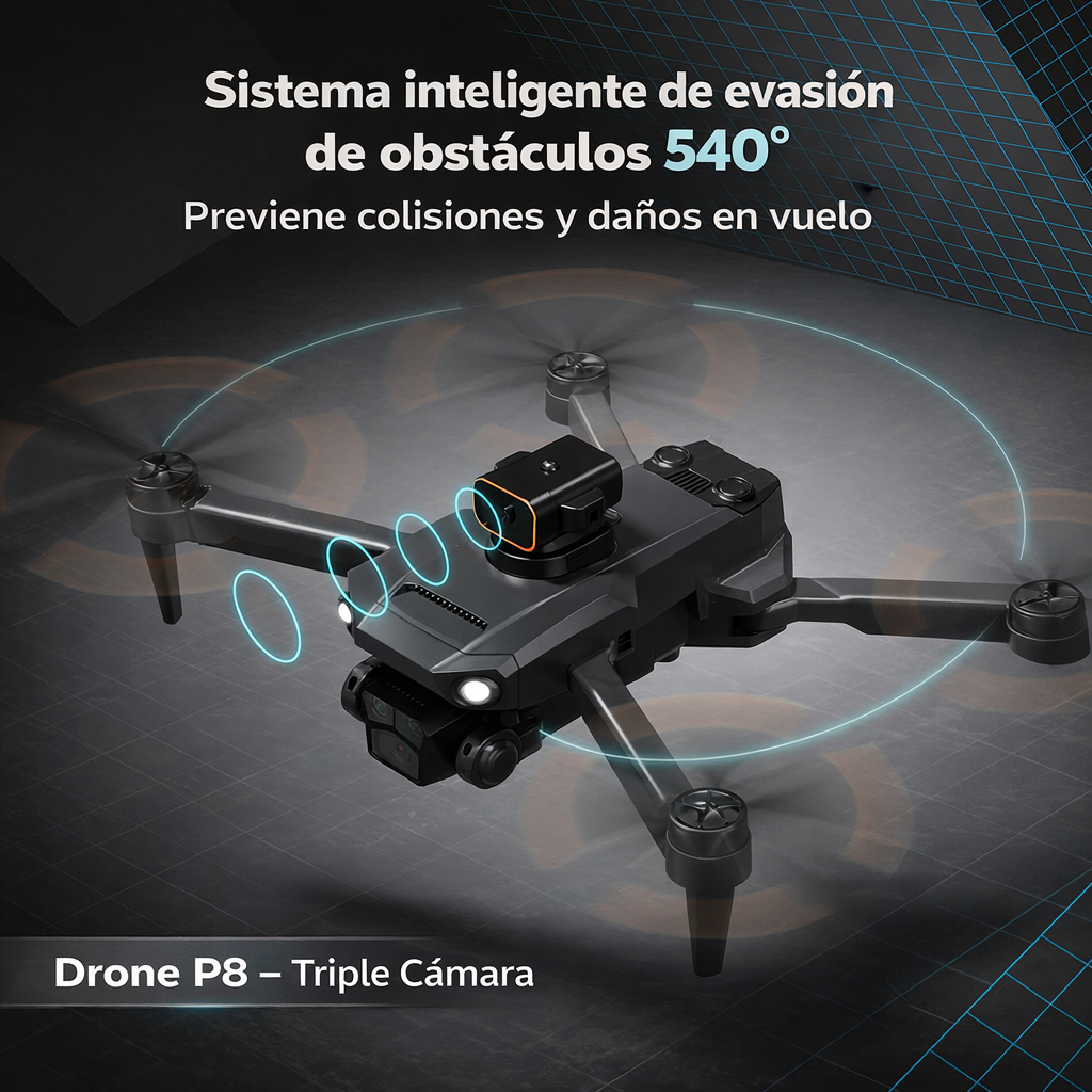 Drone con Cámara 4K HD – Perfecta para viajes, fotografía y regalos 📸✨ Plegable · Fácil de volar · Batería de larga duración - ¡OFERTA POR TIEMPO LIMITADO: 50% DE DESCUENTO! 🎁
